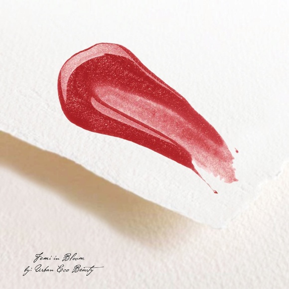 Red Shimmer Tint Organic Lip Gloss Plumper Treatment - Picture 6 of 15